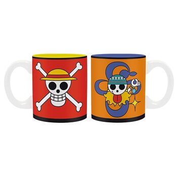 Kubek One Piece - Luffy & Nami Emblems