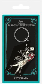 Kulcstartó The Nightmare Before Christmas - Jack & Sally Coffin