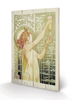 Bilde - Kunst på tre Absinthe Robette