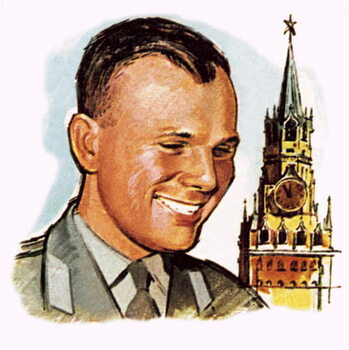 Yuri Gagarin Kunsttrykk