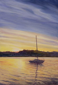 Boat at Rest, 2002 Kunsttrykk