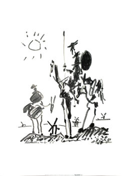 Kunsttrykk Don Quichotte