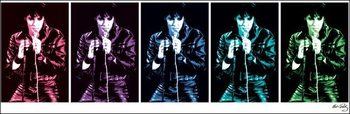 Elvis Presley - 68 Comeback Special Pop Art Kunsttrykk