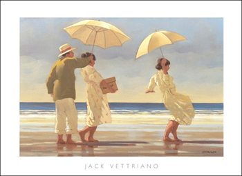 Jack Vettriano - The Picnic Party Kunsttrykk