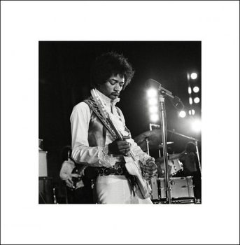 Kunsttrykk Jimi Hendrix - Live