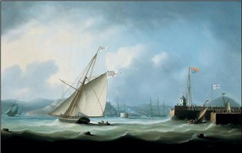 Kunsttrykk Leith Harbour