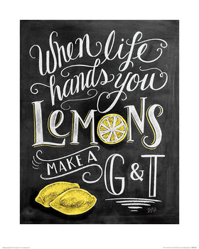 Lily & Val - Lemons Kunsttrykk