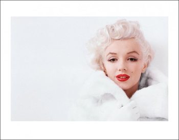 Marilyn Monroe - White Kunsttrykk