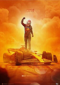 Kunsttrykk Oracle Red Bull Racing - Max Verstappen - Dutch Grand Prix - 2024