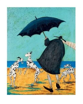 Kunsttrykk Sam Toft - On Jack's Beach