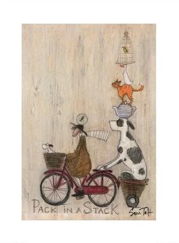 Kunsttrykk Sam Toft - Pack in a Stack