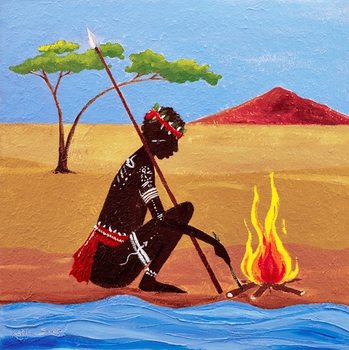 Kunsttrykk The Fire