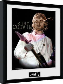 Ingelijste poster Kurt Cobain - Cook