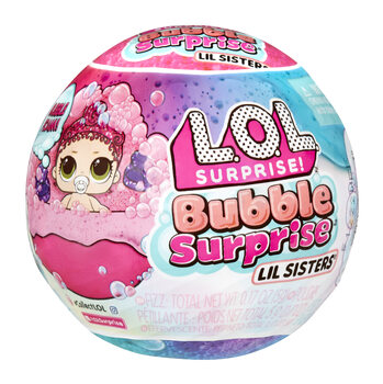 Giocattolo L.O.L. Surprise Bubble Surprise Lil Sisters Asst