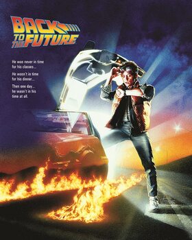 Billede på lærred Back to the Future - One Sheet
