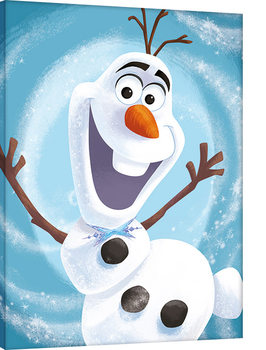 Billede på lærred Olaf's Frozen Adventure - Happy