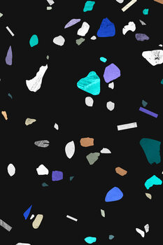 Billede på lærred Painted terrazzo 2