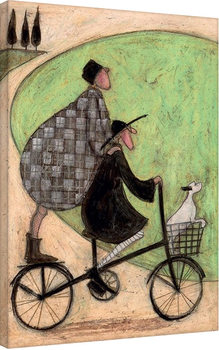 Billede på lærred Sam Toft - Double Decker Bike