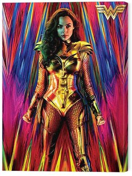 Billede på lærred Wonder Woman 1984 - Neon Static