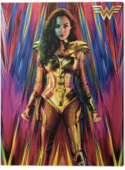 Billede på lærred Wonder Woman 1984 - Neon Static