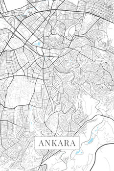 Billede på lærred Ankara white