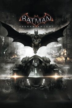 Billede på lærred Batman Arkham Knight - Batmobile