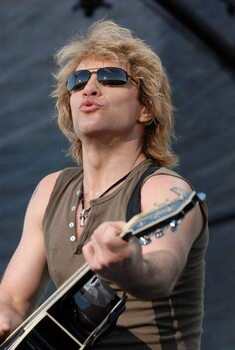 Billede på lærred Bon Jovi - with
