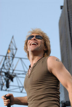 Billede på lærred Bon Jovi - with