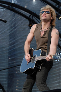 Billede på lærred Bon Jovi - with