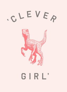 Billede på lærred Clever Girl