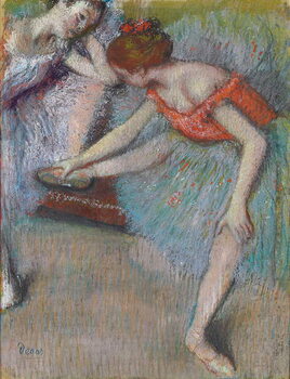 Billede på lærred Dancers; Danseuses, c.1896