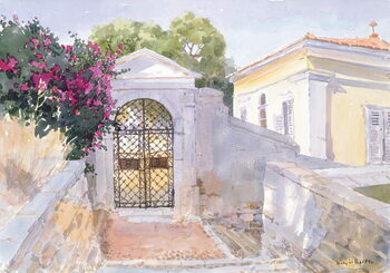 Billede på lærred Evening, Hroussa, 1994