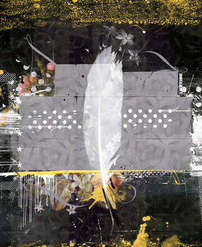 Billede på lærred feather, 2014