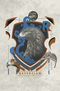 Billede på lærred Harry Potter - Ravenclaw Crest