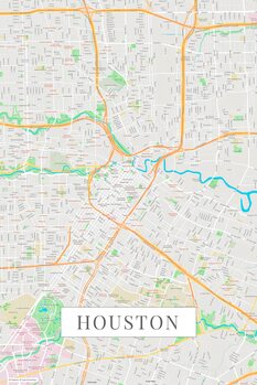 Billede på lærred Houston color