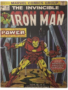 Billede på lærred Iron Man - Power