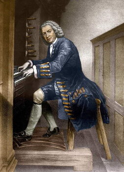 Billede på lærred Jean Sebastien Bach