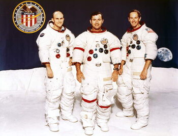 Billede på lærred Manned Space Flight, USA, Apollo 16