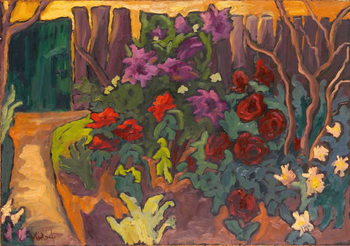 Billede på lærred Mum's Garden, 2003