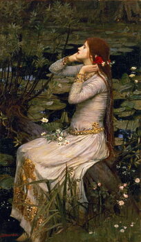 Billede på lærred Ophelia, 1894