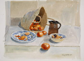 Billede på lærred Oranges and Leach Jug, 2011