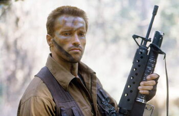 Billede på lærred Predator Directed By John Mctiernan 1987