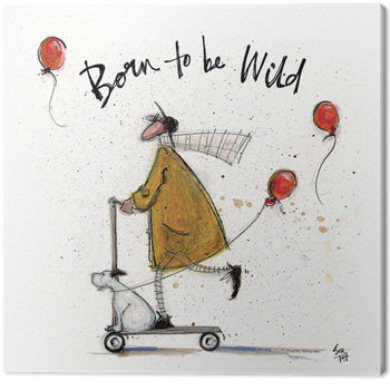 Billede på lærred Sam Toft - Born to be Wild