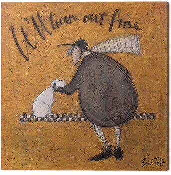 Billede på lærred Sam Toft - It'll Turn Out fine