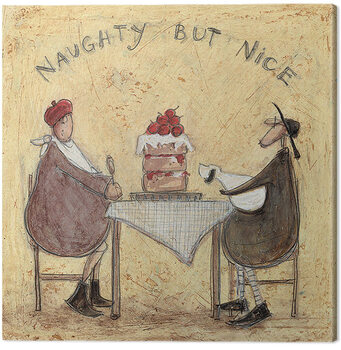 Billede på lærred Sam Toft - Naughty But Nice