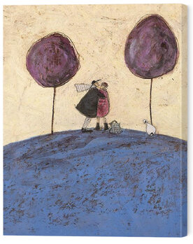 Billede på lærred Sam Toft - Squeeze Amid The Trees