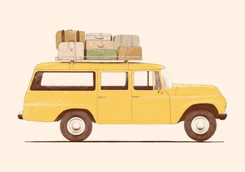 Billede på lærred Summer Car, 2020