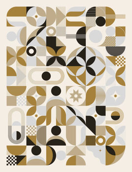 Billede på lærred Swiss Art Aesthetics Vector Graphics Made
