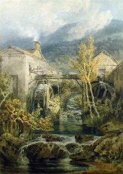 Billede på lærred The Old Mill, Ambleside