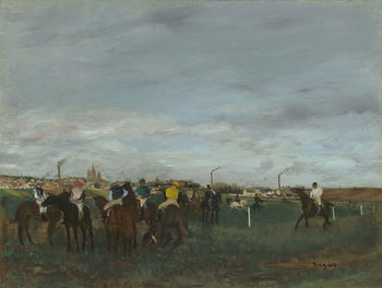 Billede på lærred The Races, 1871-2